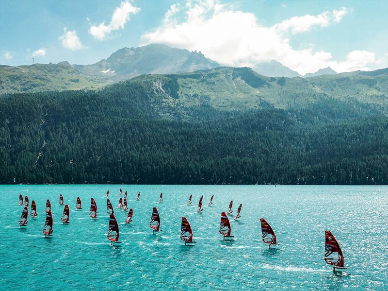 Vanora ENGADINWIND Day 4 on Lake Silvaplana, Switzerland photo copyright Sailing Energy / Vanora ENGADINWIND 2024 taken at  and featuring the iQFoil class