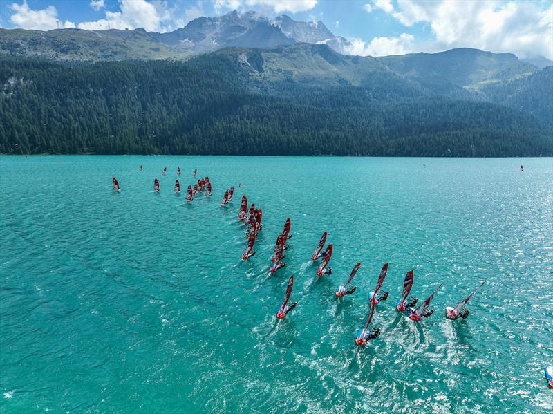 Vanora ENGADINWIND Day 5 on Lake Silvaplana, Switzerland photo copyright Sailing Energy / Vanora ENGADINWIND 2024 taken at  and featuring the iQFoil class