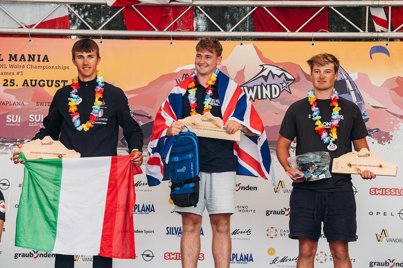 Winners Men - U23 iQFOiL Worlds at Vanora ENGADINWIND 2024 photo copyright Vanora ENGADINWIND 2024 taken at  and featuring the iQFoil class