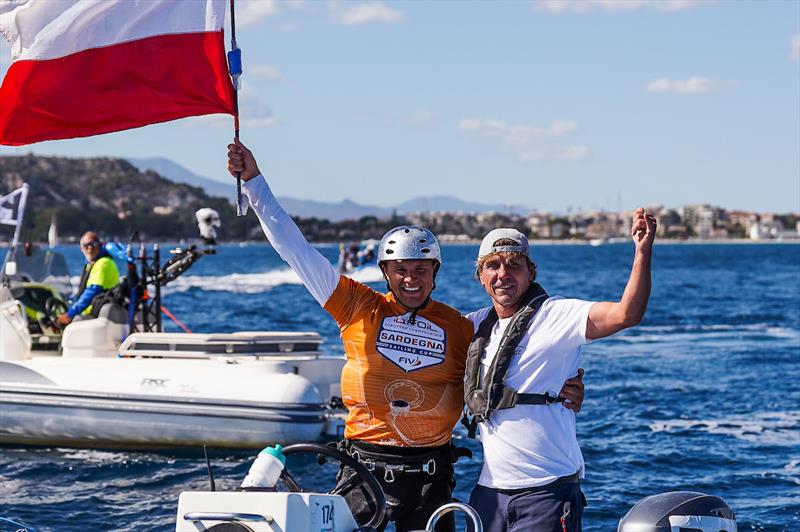 iQFOiL Open European Championship 2024 photo copyright Sailing Energy / iQFoil Class taken at  and featuring the iQFoil class