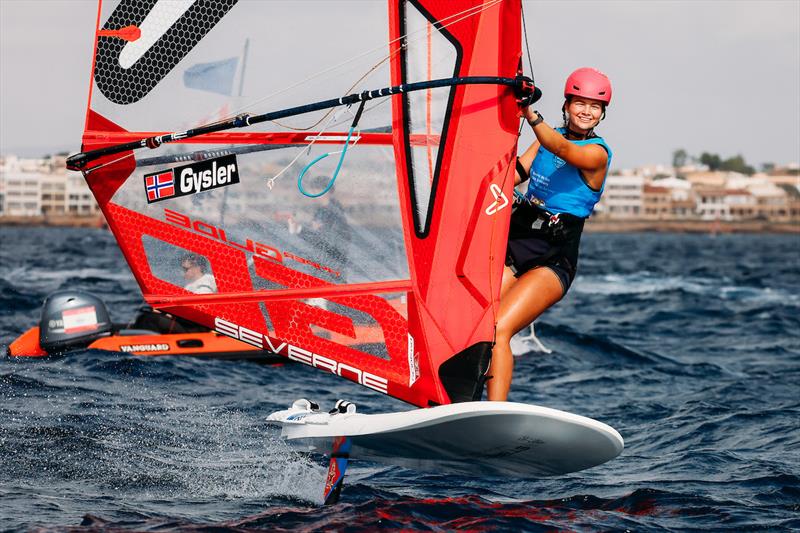 2024 iQFOiL Youth & Junior World Championships at Sa Ràpita, Spain - Day 4 photo copyright Sailing Energy / iQFOiL Class taken at  and featuring the iQFoil class