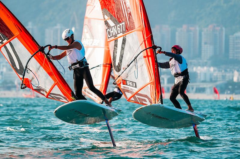 iQFOiL Asian Championships and iQFOiL International Games - Day 3 - photo © Sailing Energy / iQFOiL Class