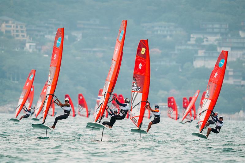 iQFOiL Asian Championships and iQFOiL International Games - Day 4 - photo © Sailing Energy / iQFOiL Class