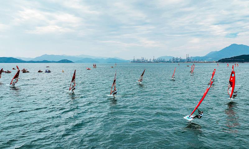 iQFOiL Asian Championships and iQFOiL International Games - Day 4 - photo © Sailing Energy / iQFOiL Class