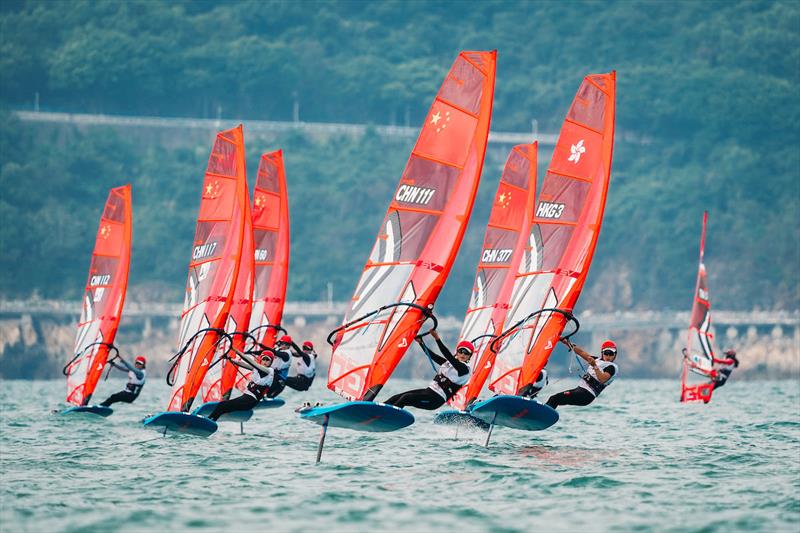 iQFOiL Asian Championships and iQFOiL International Games - Day 5 - photo © Sailing Energy / iQFOiL Class