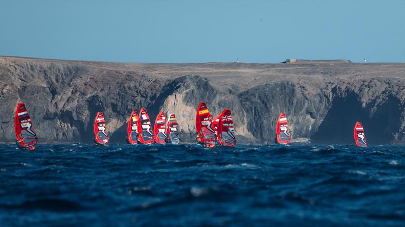 2025 iQFOiL International Games in Lanzarote - Day 1 - photo © Sailing Energy