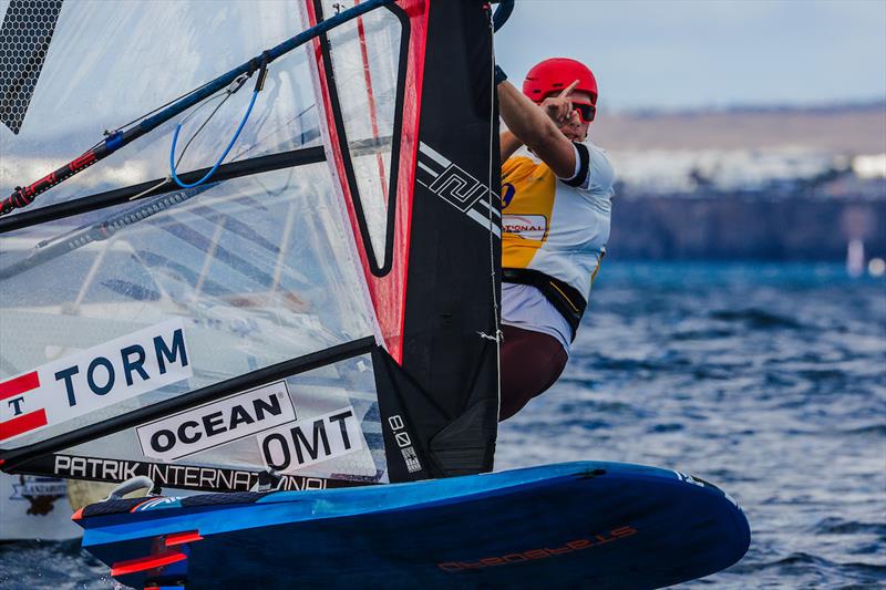 Johan Søe (DEN 37) wins at 2025 iQFOiL International Games in Lanzarote - photo © Sailing Energy / iQFOiL Class