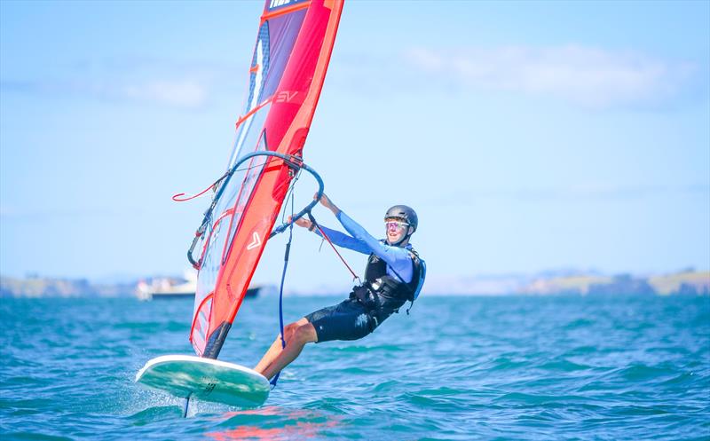 iQFoil - Day 3 - Oceanbridge Sail Auckland 2025 - March 2, 2025 - photo © Jacob Fewtrell Media