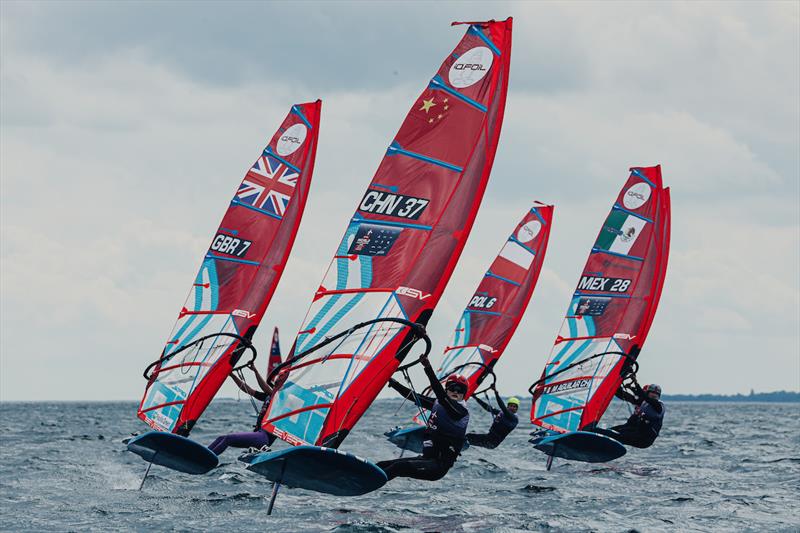 2025 iQFOiL World Championships in Aarhus - Day 1 - photo © Sailing Energy / iQFOiL Class
