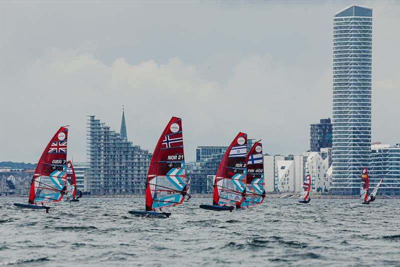 2025 iQFOiL World Championships in Aarhus - Day 1 - photo © Sailing Energy / iQFOiL Class