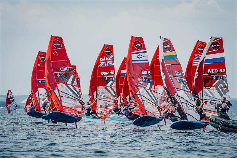 2025 iQFOiL World Championships in Aarhus Day 4 - photo © Sailing Energy / iQFOiL Class