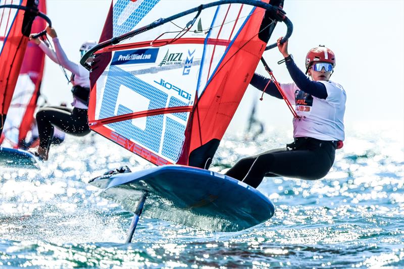 Stella Bilger  (NZL) - U23 iGFoil Womens World Championship,  Portimão, Portugal  - September 2025 - photo © Sailing Energy