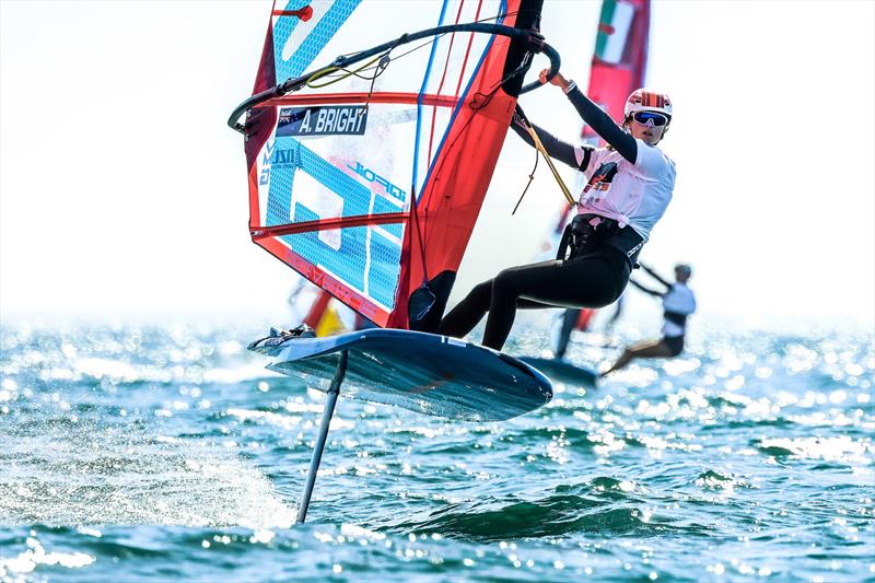 Aimee Bright (NZL) - U23 iGFoil Womens World Championship,  Portimão, Portugal  - September 2025 - photo © Sailing Energy