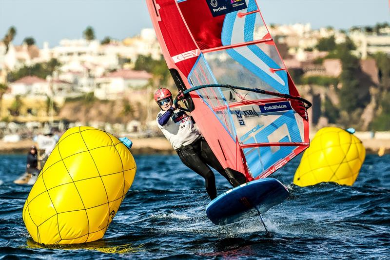 Stella Bilger (NZL) - U23 iGFoil Womens World Championship,  Portimão, Portugal  - September 2025 - photo © Sailing Energy