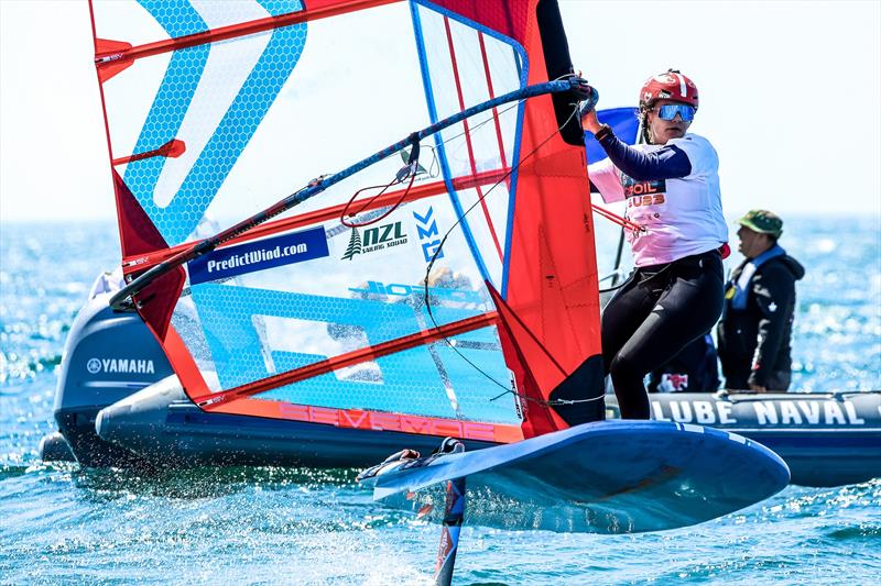 Stella Bilger (NZL) - U23 iGFoil Womens World Championship,  Portimão, Portugal  - September 2025 - photo © Sailing Energy