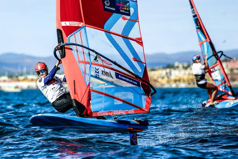  (NZL) - U23 iGFoil Womens World Championship,  Portimão, Portugal  - September 2025 - photo © Sailing Energy