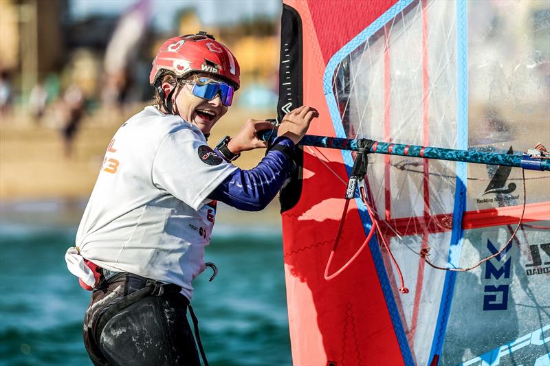Stella Bilger (NZL) - U23 iGFoil Womens World Championship,  Portimão, Portugal  - September 2025 - photo © Sailing Energy