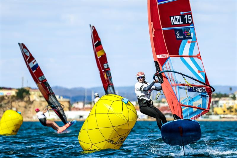 Aimee Bright (NZL) - U23 iGFoil Womens World Championship,  Portimão, Portugal  - September 2025 - photo © Sailing Energy