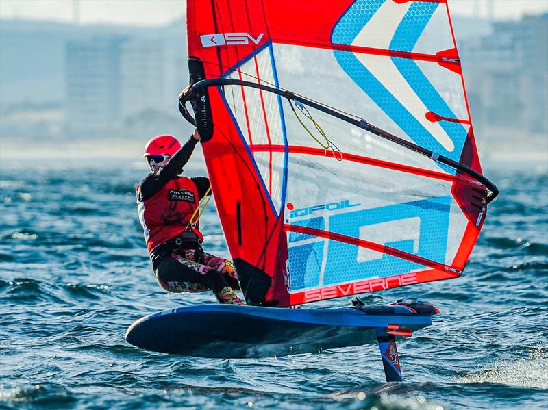 Aimee Bright (NZL) - iQfoil European Championships - Portimao, Portugal - May 23, 2026 - photo © Sailing Energy
