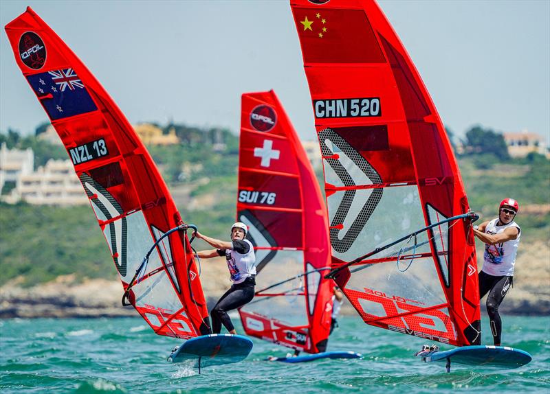 Eli Leiftng (NZL) - iQfoil European Championships - Portimao, Portugal - May 23, 2026 - photo © Sailing Energy