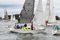 John Ekberg and crew on Foolish Pleasure cross the start line for Class 7 - The 64th Gearbuster © Mary Alice Fisher