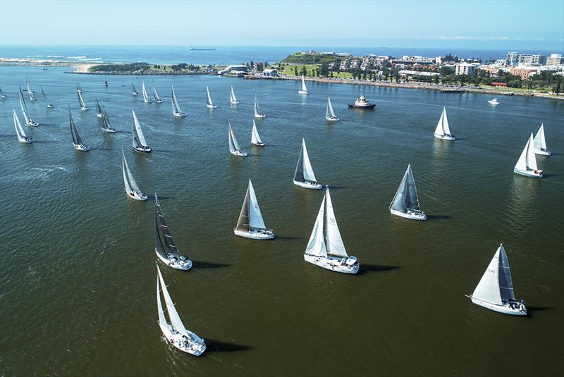 Newcastle Harbour - SAILFEST Newcastle Regatta - photo © Hover UAV