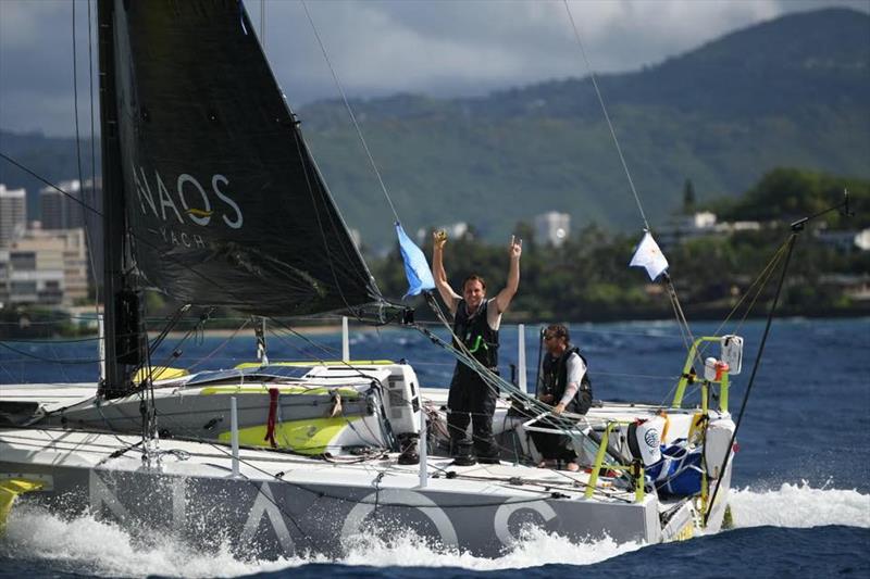 Charles Devanneaux of NAOS Yachts and Fred Courouble of Courouble Design and Engineering - 2019 Transpac - photo © Colligo Marine