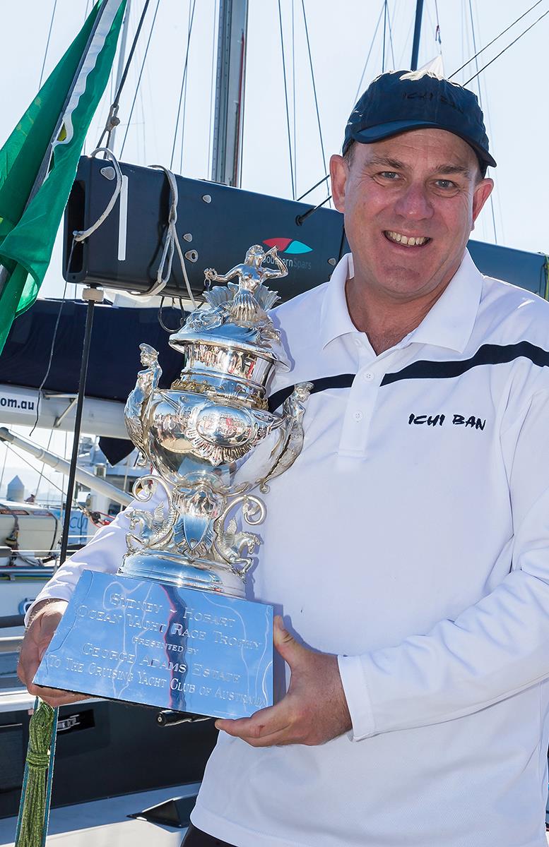 Matt Allen and the Tattersall's Cup - photo © Crosbie Lorimer