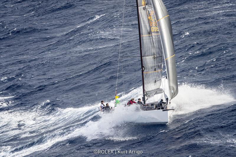Calypso during the 2021 Rolex Middle Sea Race photo copyright Kurt Arrigo / Rolex taken at Royal Malta Yacht Club and featuring the IRC class