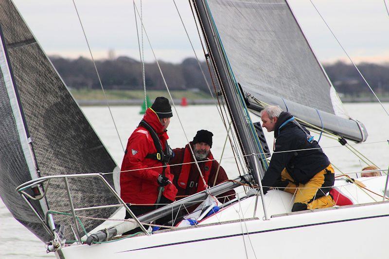 Liverpool YC Brass Monkey Series race 5 - photo © Alistair Roaf