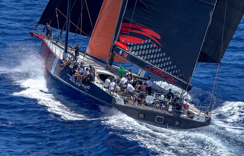 Andoo Comanche will be gunning for line honours and the race record - Pittwater to Coffs Harbour Yacht Race  photo copyright Bow Caddy Media taken at Royal Prince Alfred Yacht Club and featuring the IRC class