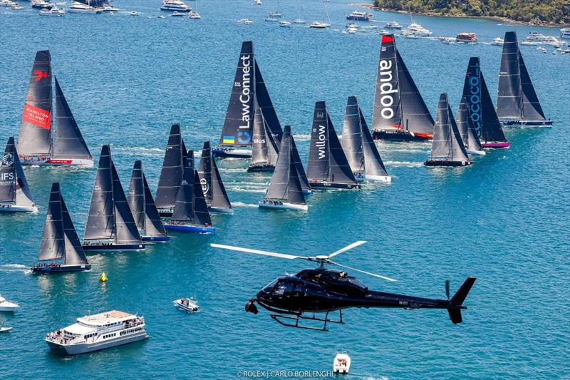 2022 Rolex Sydney Hobart Yacht Race Boxing day start - photo © Carlo Borlenghi / ROLEX