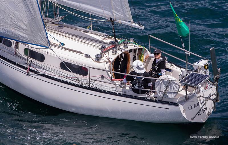 Kathy Veel and Bridget Canham get ready for another long race south aboard Currawong - photo © Bow Caddy Media