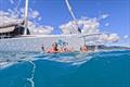 Swimming was the theme while waiting for breeze - Ocean Dynamics and Mount Gay Airlie Beach Race Week © Andrea Francolini / ABRW