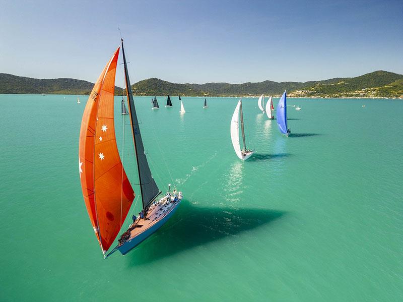 Nothing rivals sailing at ABRW photo copyright Andrea Francolini taken at Whitsunday Sailing Club and featuring the IRC class