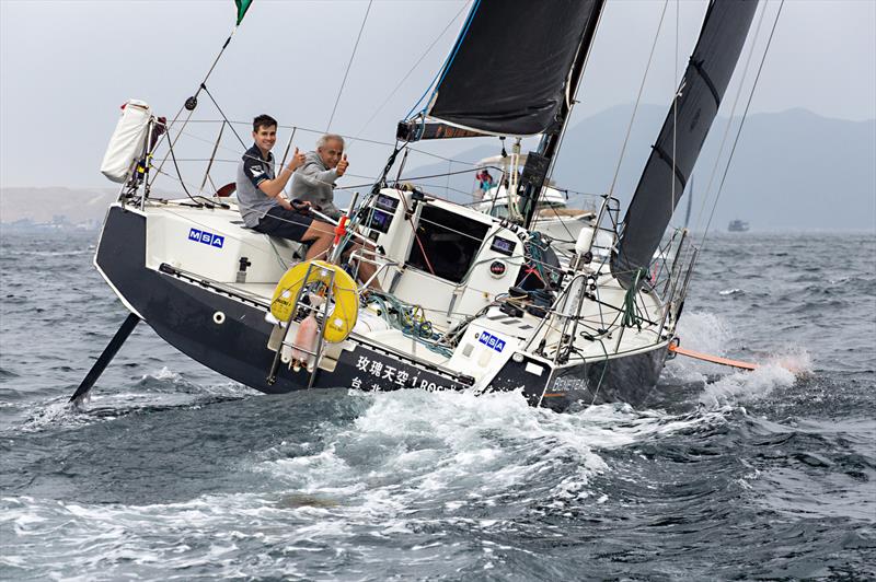 A Plastic Ocean. Rolex China Sea Race 2024 photo copyright RHKYC / Guy Nowell taken at Royal Hong Kong Yacht Club and featuring the IRC class