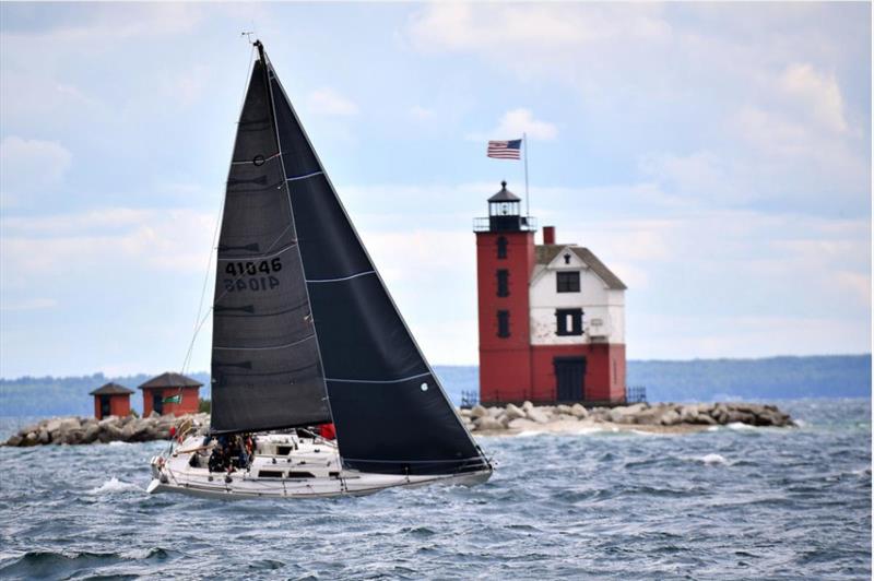 Bayview Mackinac Race photo copyright Martin Chumieki/Photo Element and Stephen Cloutier/Chicago YC taken at  and featuring the IRC class