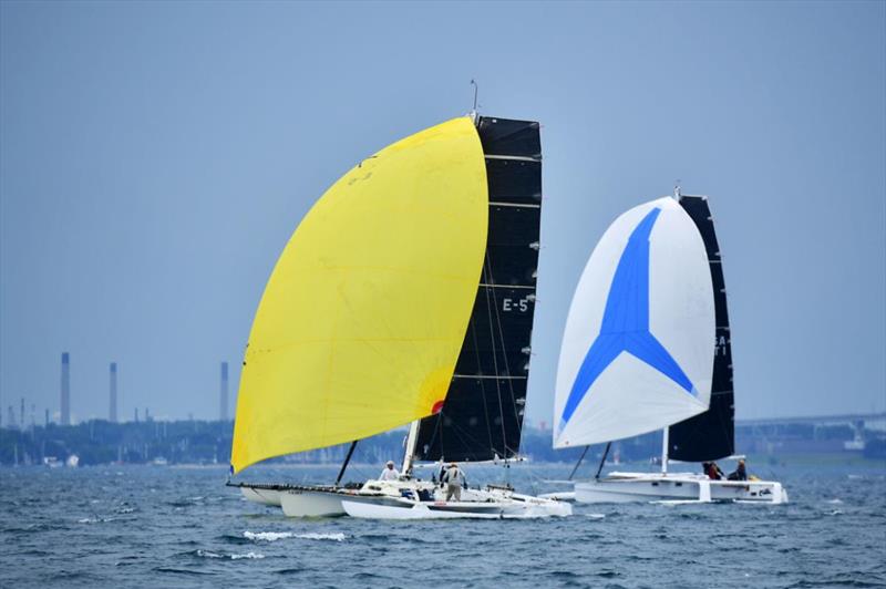 Bayview Mackinac Race photo copyright Martin Chumieki/Photo Element and Stephen Cloutier/Chicago YC taken at  and featuring the IRC class