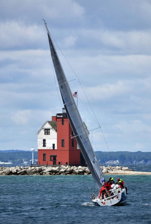 Bayview Mackinac Race photo copyright Martin Chumieki/Photo Element and Stephen Cloutier/Chicago YC taken at  and featuring the IRC class