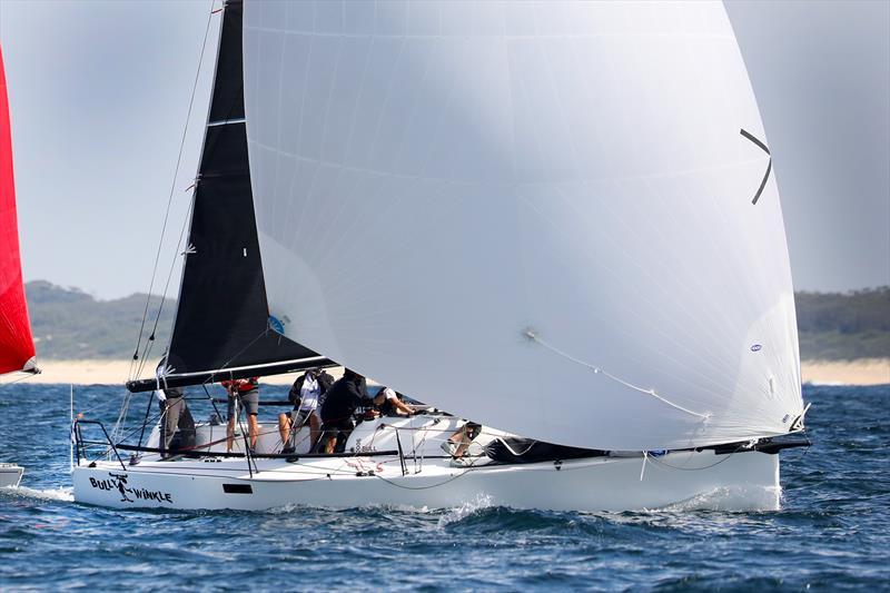 Bullwinkle at 2024 Sail Port Stephens Act II - Windward/Leeward photo copyright Promocean Media taken at Corlette Point Sailing Club and featuring the IRC class