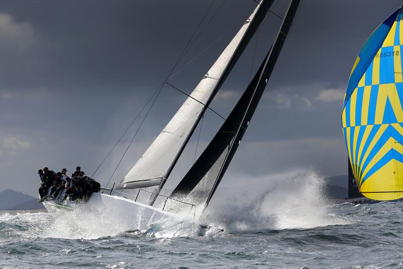 Div 1 winner Hooligan at 2024 Sail Port Stephens Act II - Windward/Leeward photo copyright Promocean Media taken at Corlette Point Sailing Club and featuring the IRC class