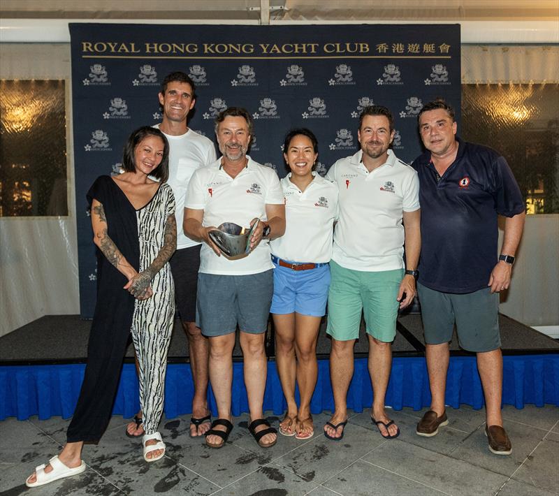 Top Dog Series 2nd Place- Big Boat Capitano- Denis Martinet and Drew Taylor - Tomes Cup 2024 photo copyright RHKYC/ Guy Nowell taken at Royal Hong Kong Yacht Club and featuring the IRC class