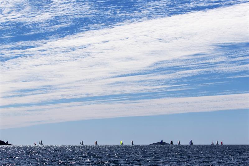 A picture perfect day at Airlie Beach Race Week photo copyright Andrea Francolini taken at Whitsunday Sailing Club and featuring the IRC class