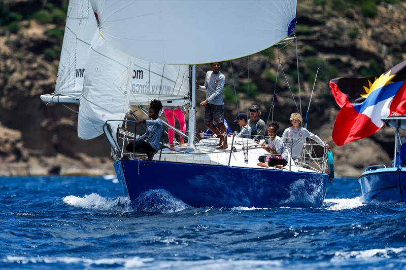 Antigua Yacht Club Marina Women's Race Day - Absolute Properties - Blue Peter (ANT) photo copyright Paul Wyeth / www.pwpictures.com taken at Antigua Yacht Club and featuring the IRC class