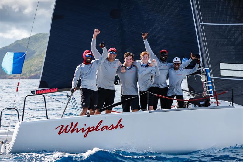 Ashley Rhodes' Melges 24 Whiplash (ANT) - Antigua Sailing Week photo copyright Paul Wyeth/pwpictures.com taken at Antigua Yacht Club and featuring the IRC class