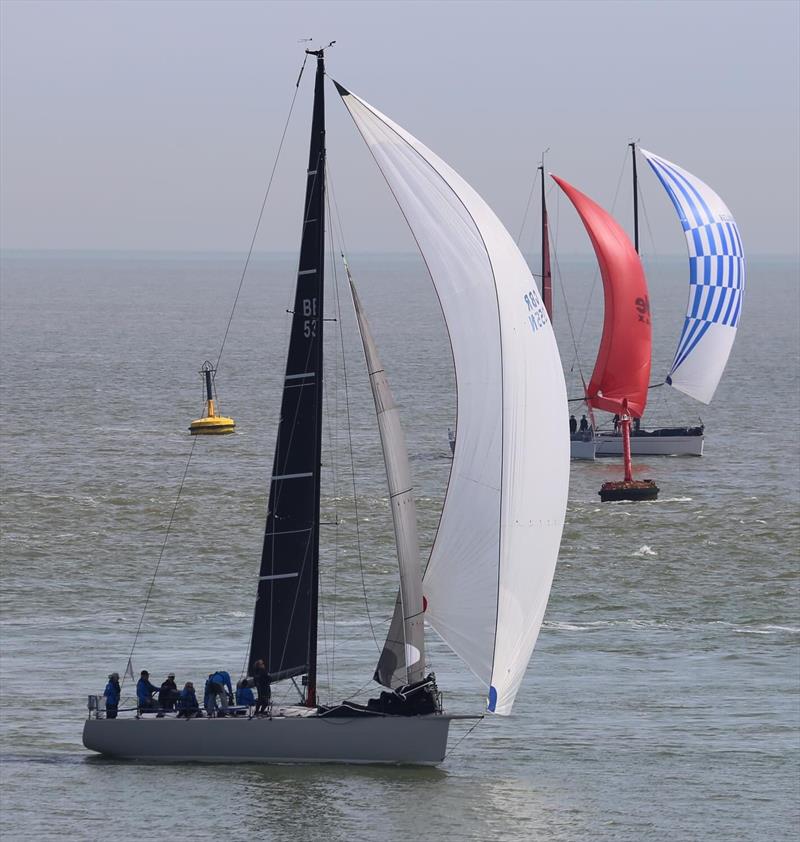 Royal North Sea Yacht Club Ascension Day Regatta photo copyright Chris Cox taken at  and featuring the IRC class