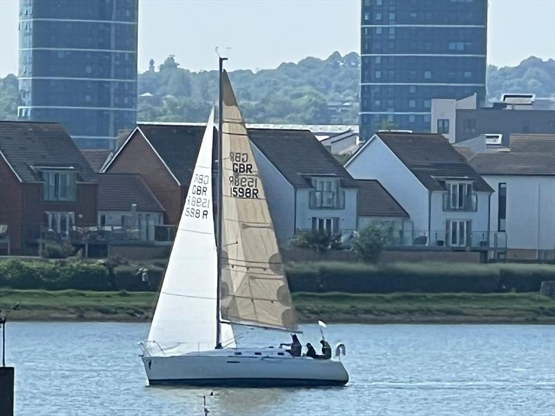 Medway Yacht Club Cruiser Class Spring Series Race 5 photo copyright Quentin Strauss taken at Medway Yacht Club and featuring the IRC class