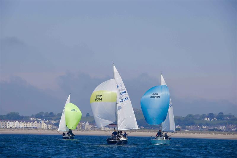 Close racing in the Sonata Welsh National Championships during the IRC Welsh Nationals at Pwllheli - photo © Paul Jenkinson