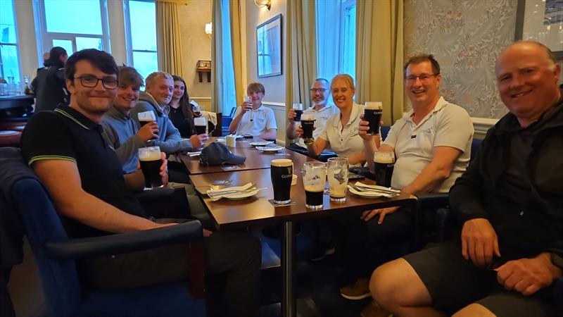 Musto ISORA race from Pwllheli to Dun Laoghaire - Crews enjoyed Guinness at the National Yacht Club in Dun Laoghaire photo copyright Michael Manske taken at Pwllheli Sailing Club and featuring the IRC class