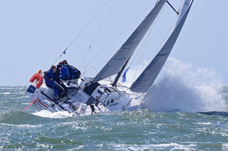 Sun Fast 30 OD Griffin 011 - 2024 Salcombe Gin Morgan Cup Race - IRC 2H Nationals Race 2 photo copyright Rick Tomlinson / RORC taken at Royal Ocean Racing Club and featuring the IRC class